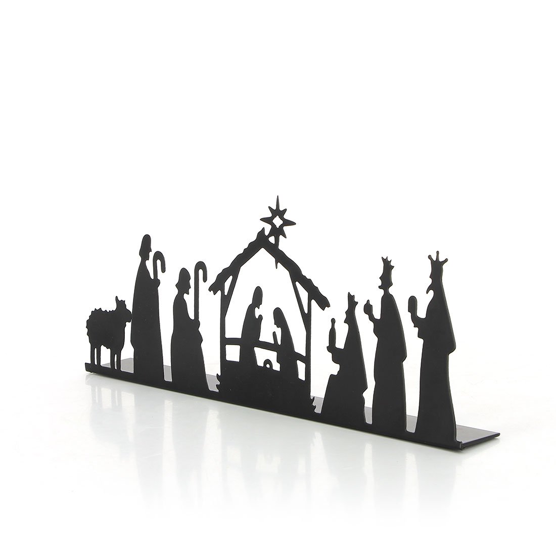 Kerststal STAR LARGE, plaatijzer