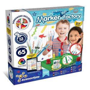 Marker Factory DIY Science4you - Make Your Own Washable Markers for Kids