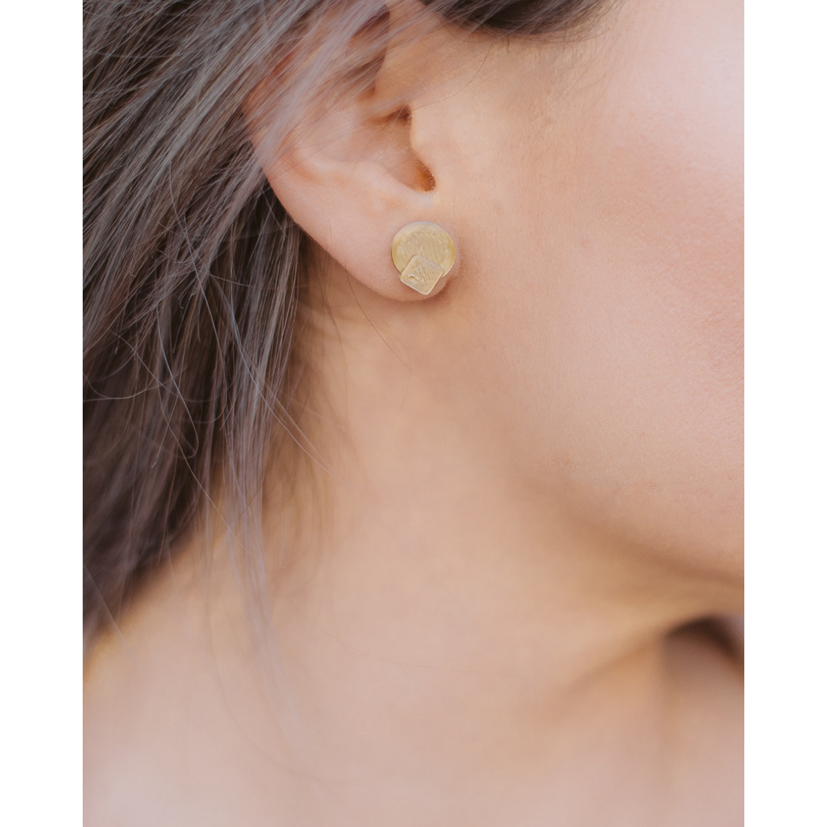 Golden Prague earrings