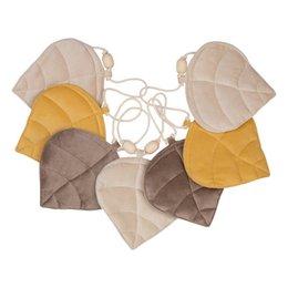 Guirlande de Velours "Histoires d'Automne" avec Feuilles