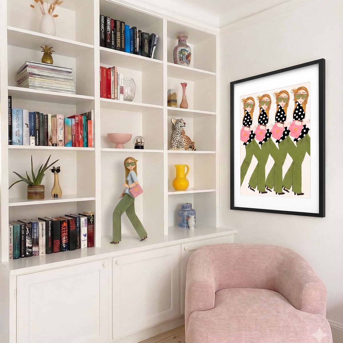 Runway Girls Kunstdruck