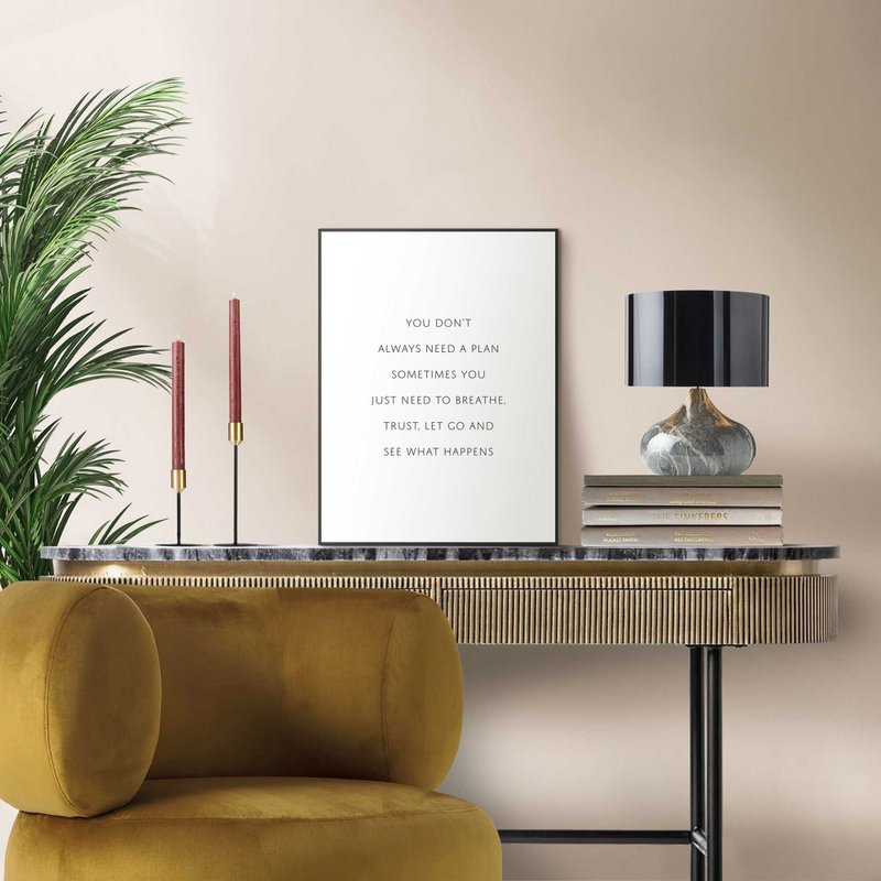 Painting Slim Frame Let go 40x30