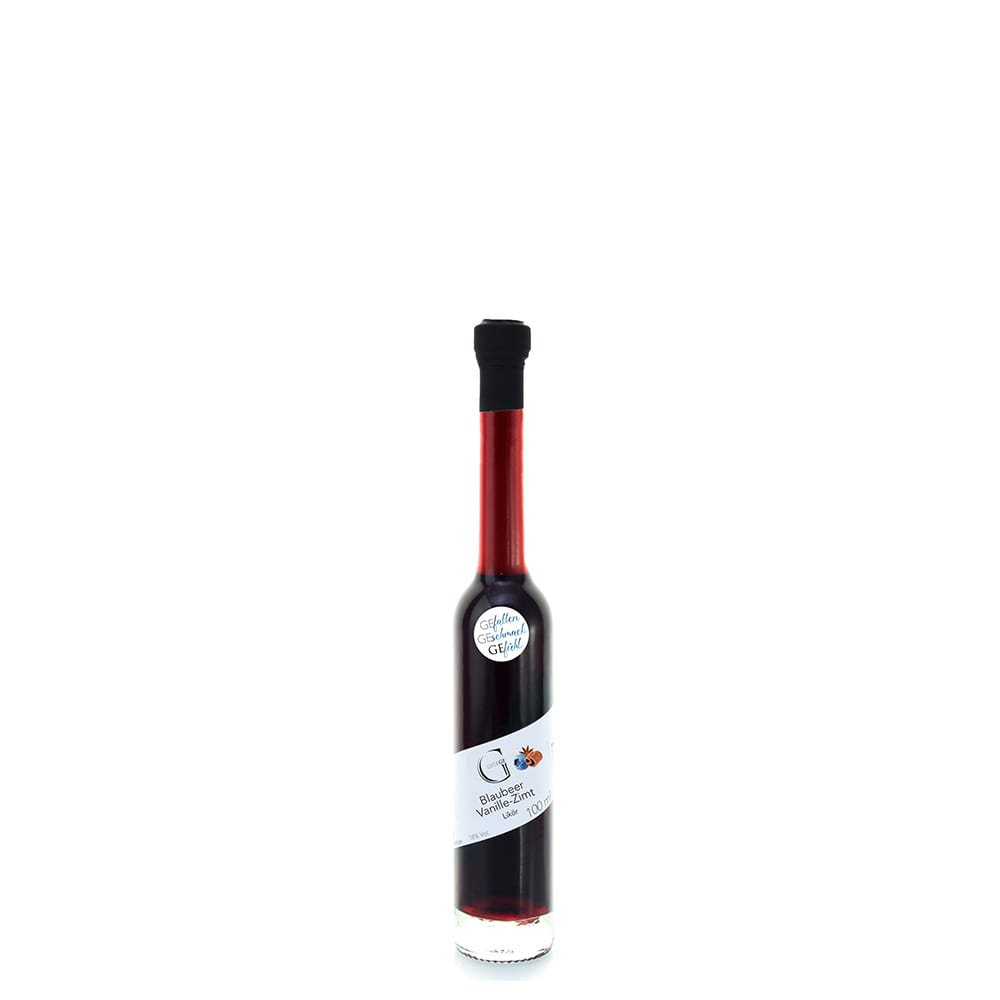 Blueberry with vanilla & cinnamon liqueur