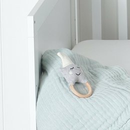 Ivory-Grey Rattle Star