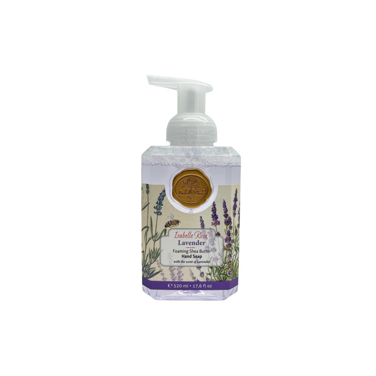 Schäumende Sheabutterseife Lavendel 520 ml Isabelle Rose