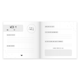 Erstes Jahrbuch | schwarz/weiß | Punkt