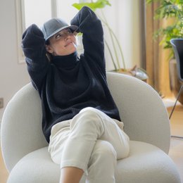 CASQUETTE en feutre de laine mixte