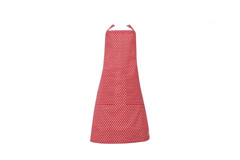 Apron Polka dot red 70x85 cm Isabelle Rose