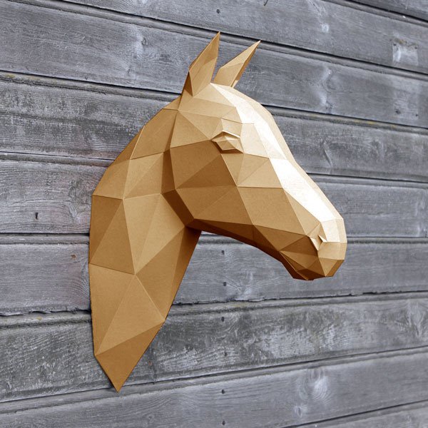 Cavallo fai da te – Marrone