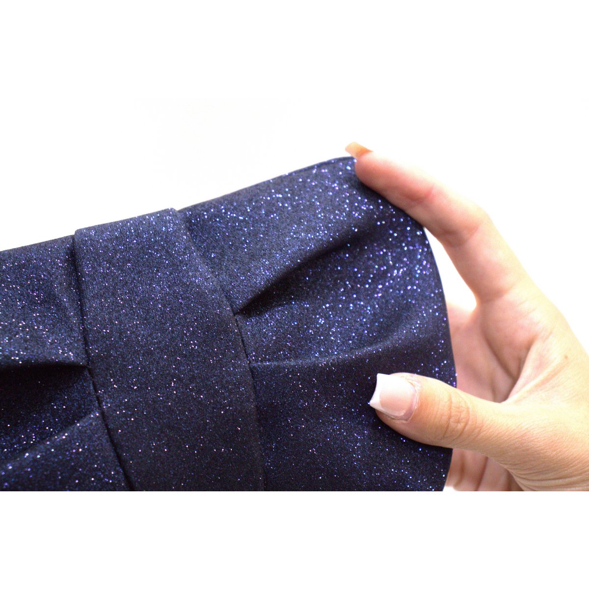 Bolso bandolera Moon - Glitter Lentejuelas Marino