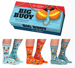 Herensokken Big Buoy Multipack 3 paar 39-46 Cadeaudoos Geschenkpakket