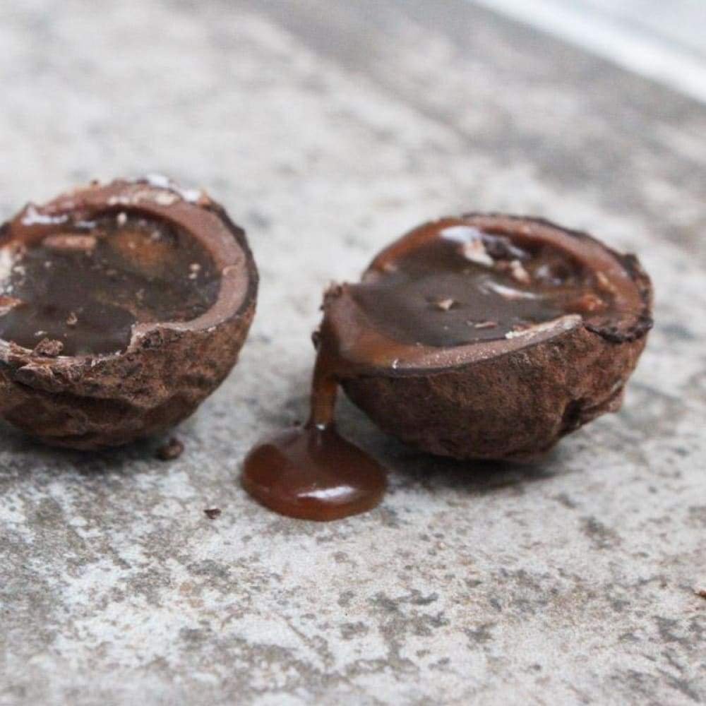 Salted Caramel Liquid Chocolate Truffles