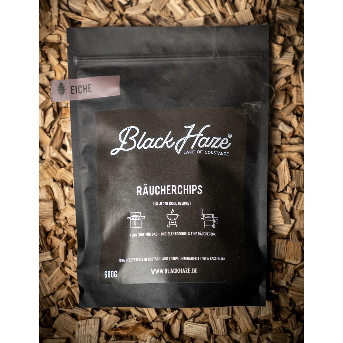 Black Haze - Räucherchips Eiche