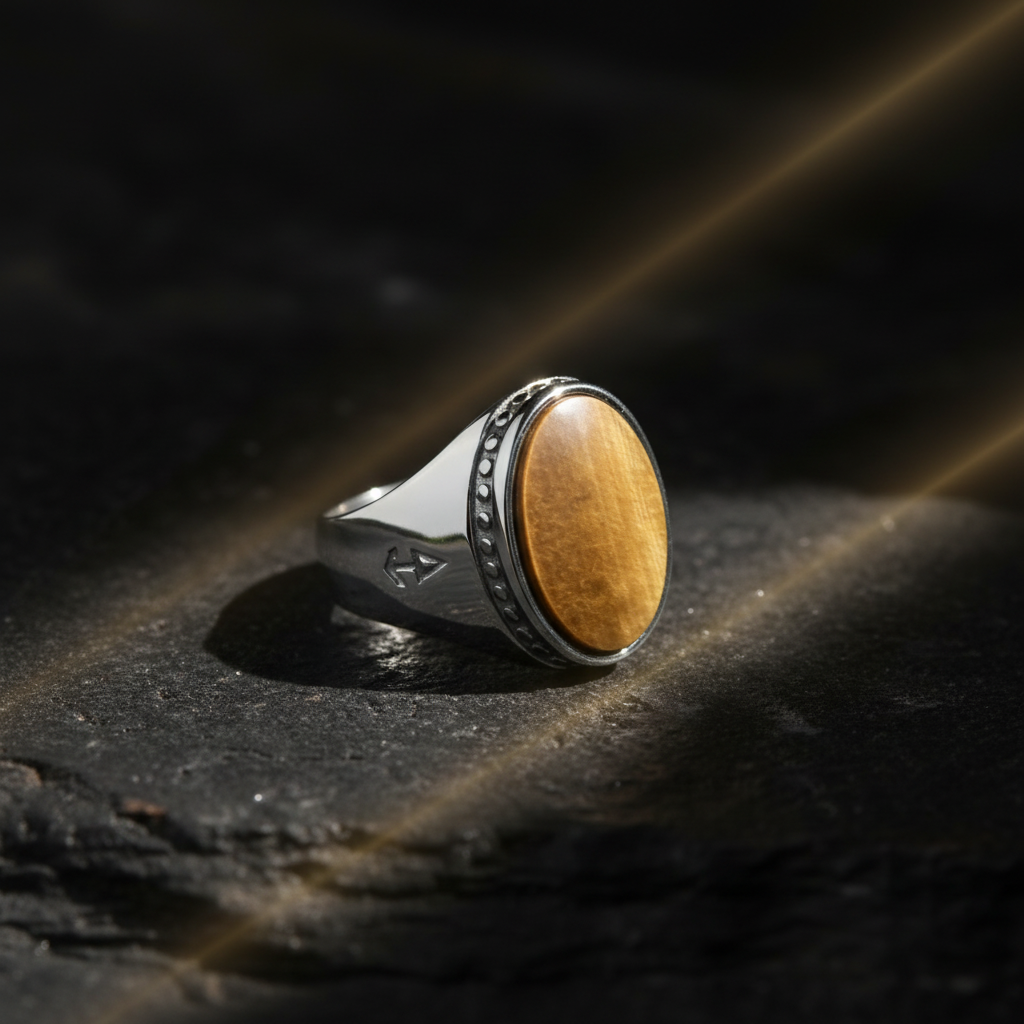 Ring DEUS TIGER EYE