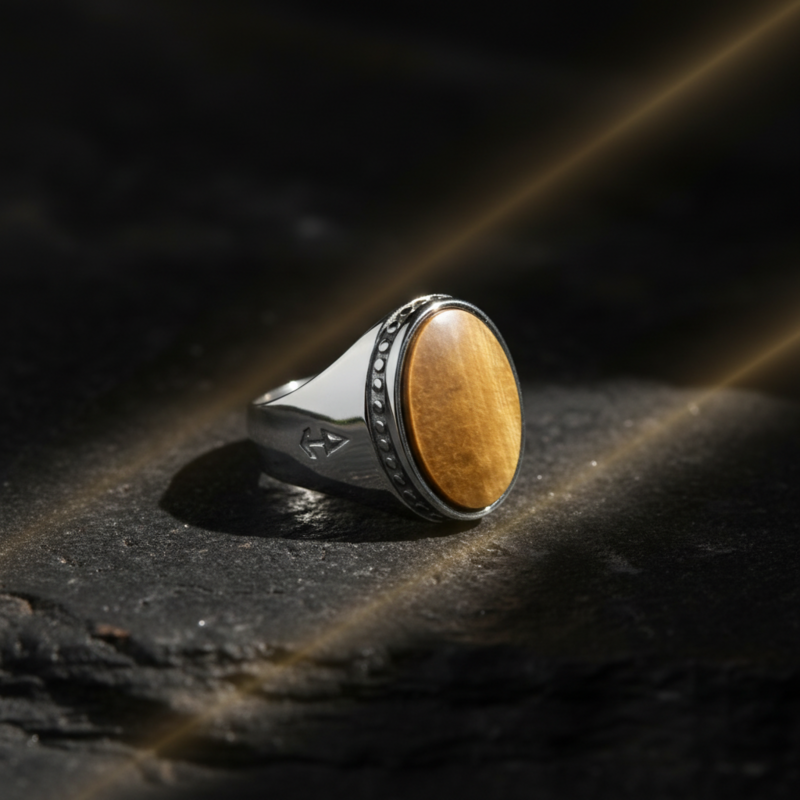 Ring DEUS TIGER EYE