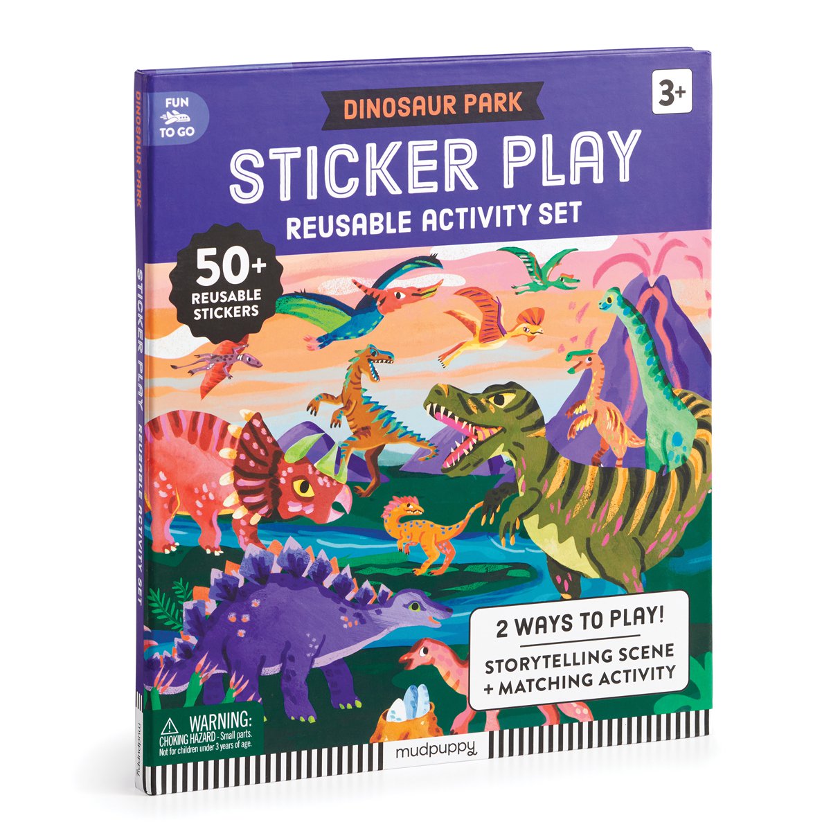 Herbruikbare Stickers - Dinosauruspark