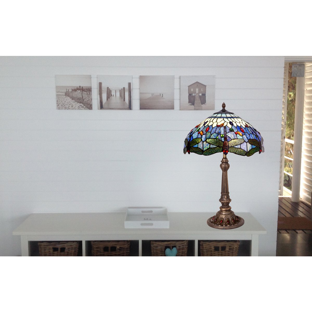 Large table lamp Tiffany diameter 40cm Belle Epoque Series LG197522