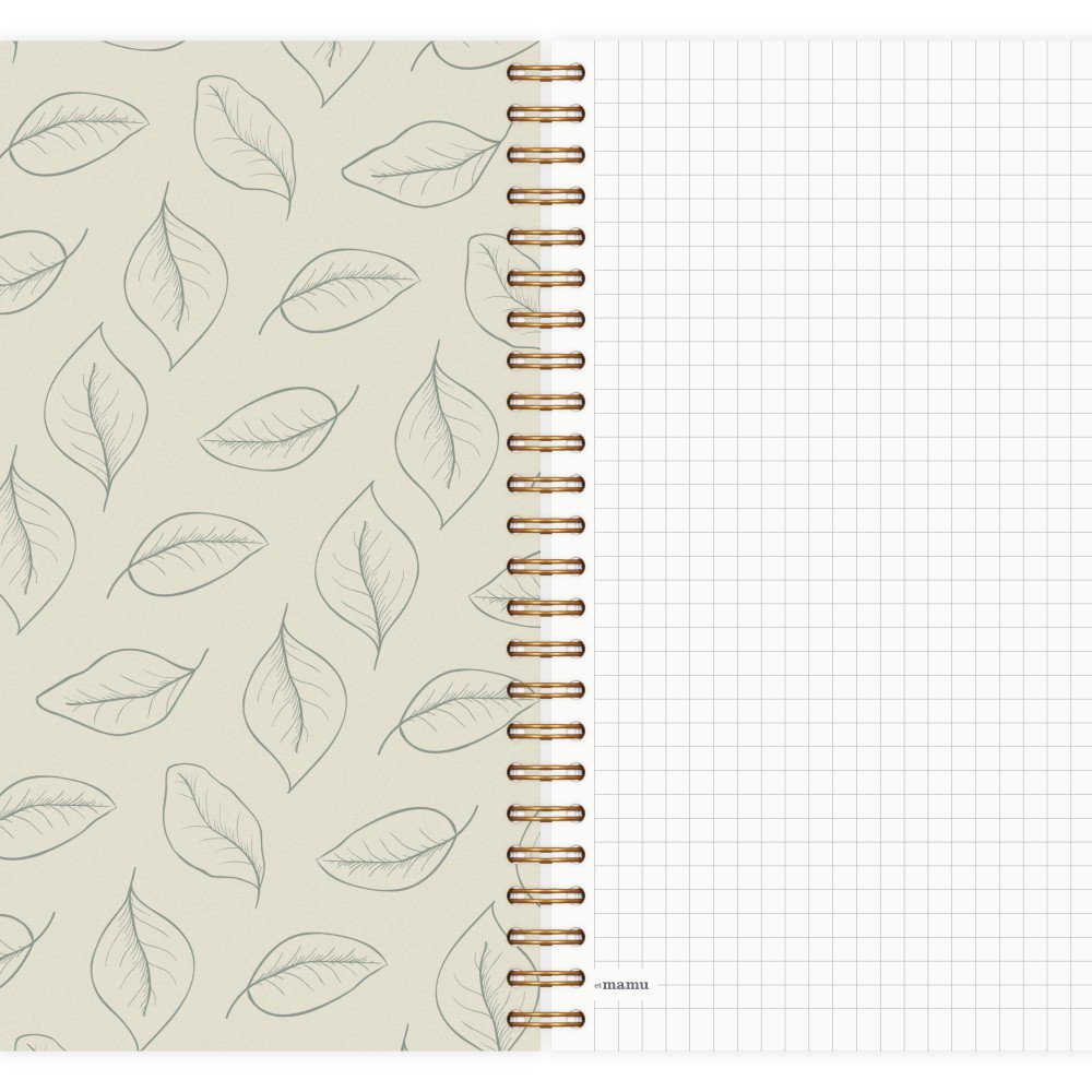 Notepad Leaves A5