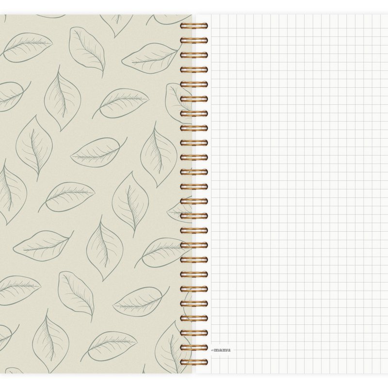 Notepad Leaves A5
