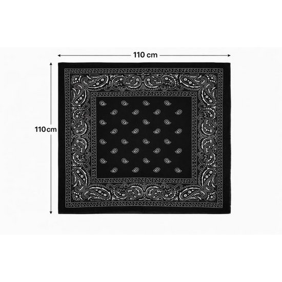 HS Bandana Large Scarf - In 8+ Colors - 110x110 cm – Cashmere Look