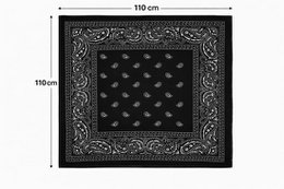 HS Bandana Large Scarf - In 8+ Colors - 110x110 cm – Cashmere Look