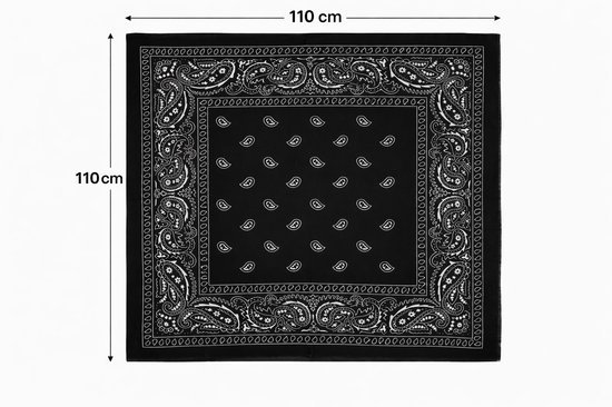 HS Bandana Large Scarf - In 8+ Colors - 110x110 cm – Cashmere Look