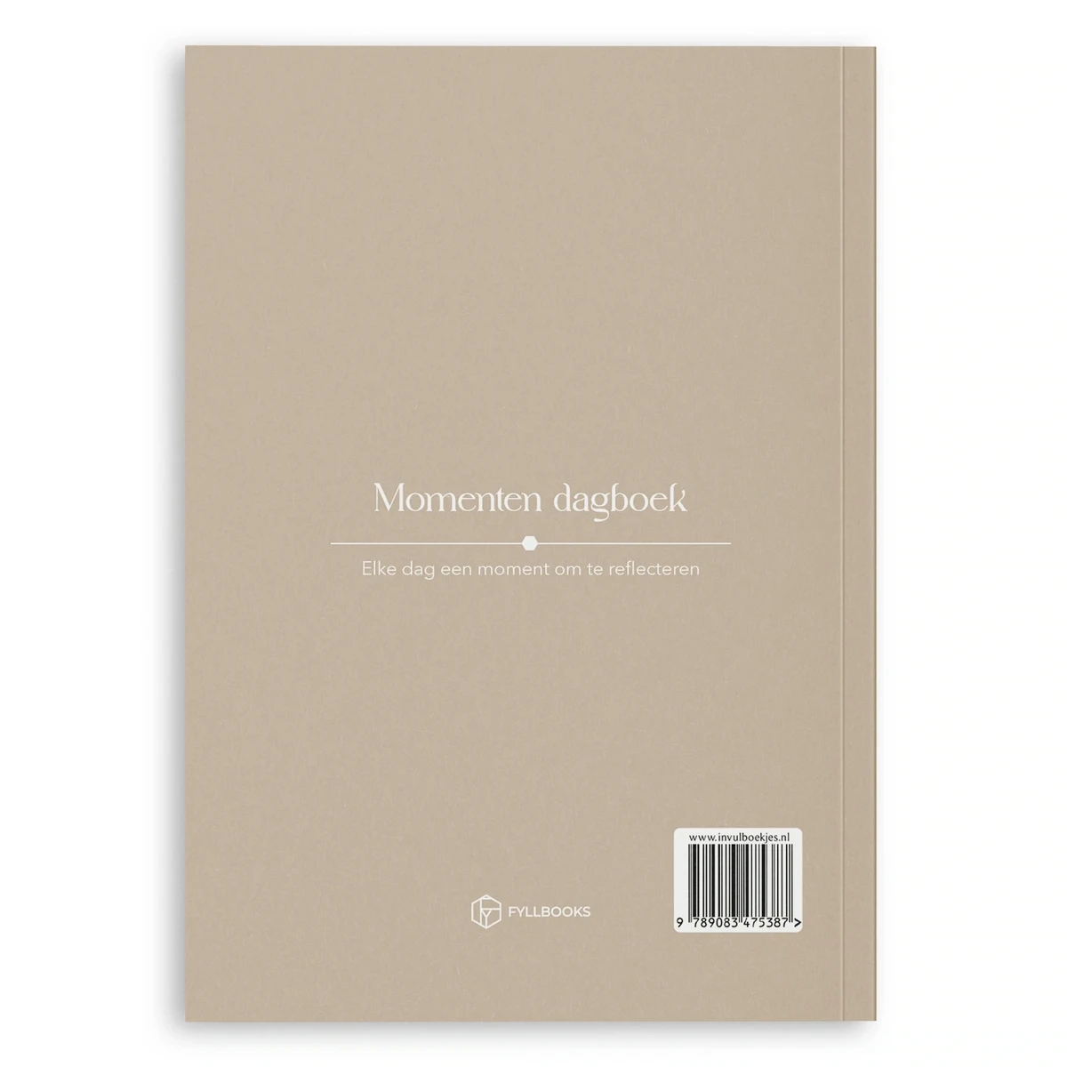 Fyllbooks Agenda un instant par jour - Taupe