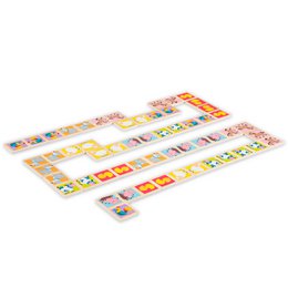 Gioco Domino in legno con animali