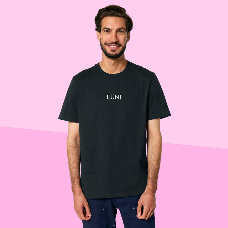 T-shirt unisex LÜNI wykonany z bawełny organicznej