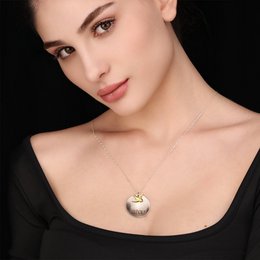 Collier CHANCE avec hirondelle - Argent sterling 925 - K925-113