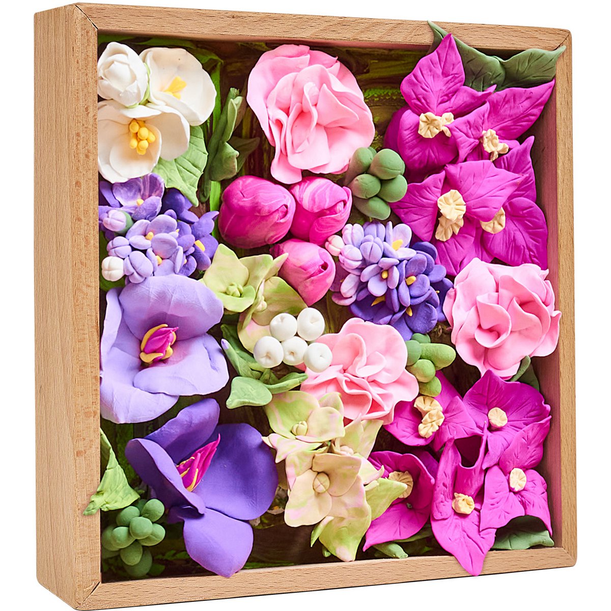 Okto Sansekunst Træ Og Håndværk - Blomster - Inspiration