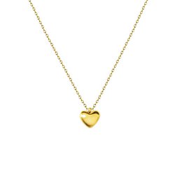 Collar de colgante de corazón simple