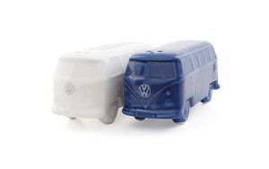Volkswagen VW T1 Bus 3D Salt & Pepper Shaker in Gift Box - Blue