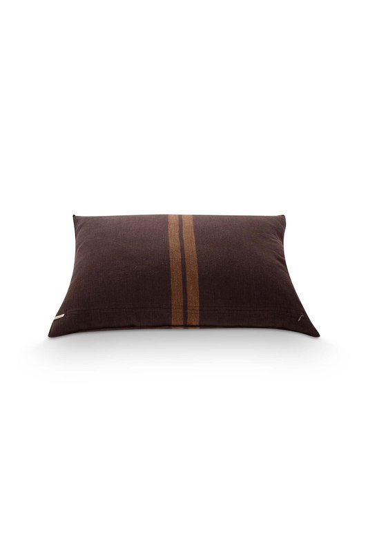 Cushion Cotton-Linen Brown/Caramel 50x70cm