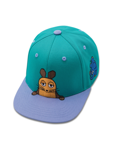 koaa – Maus, Elefant & Ente "Die Crew" – Snapback turquoise/blue