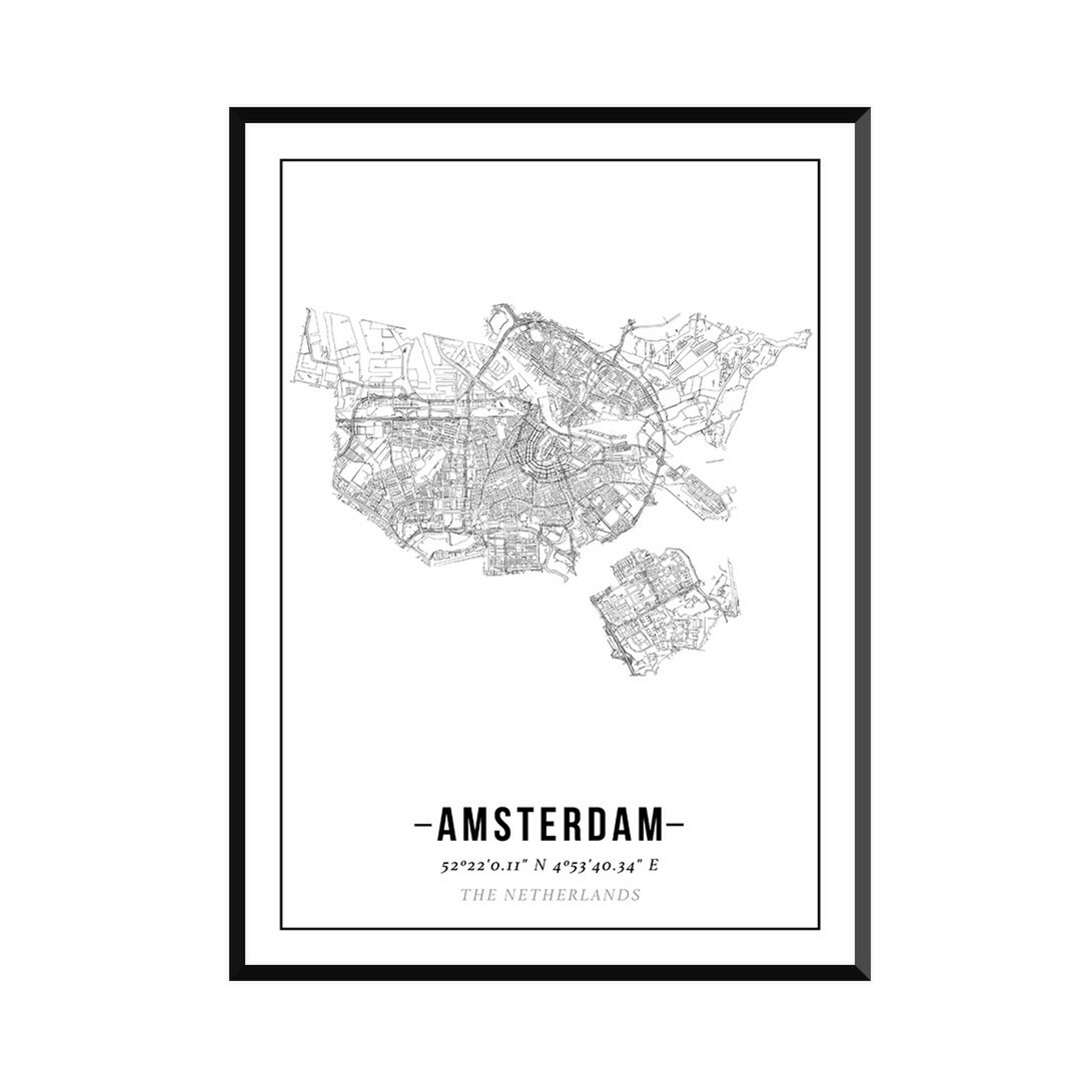 Amsterdam - City Map Poster