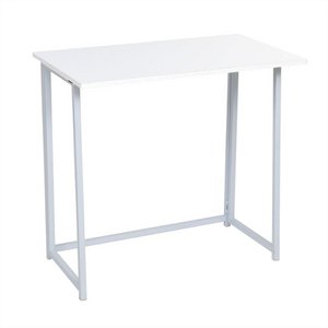 WHITE FOLDING DESK TABLE HH245918