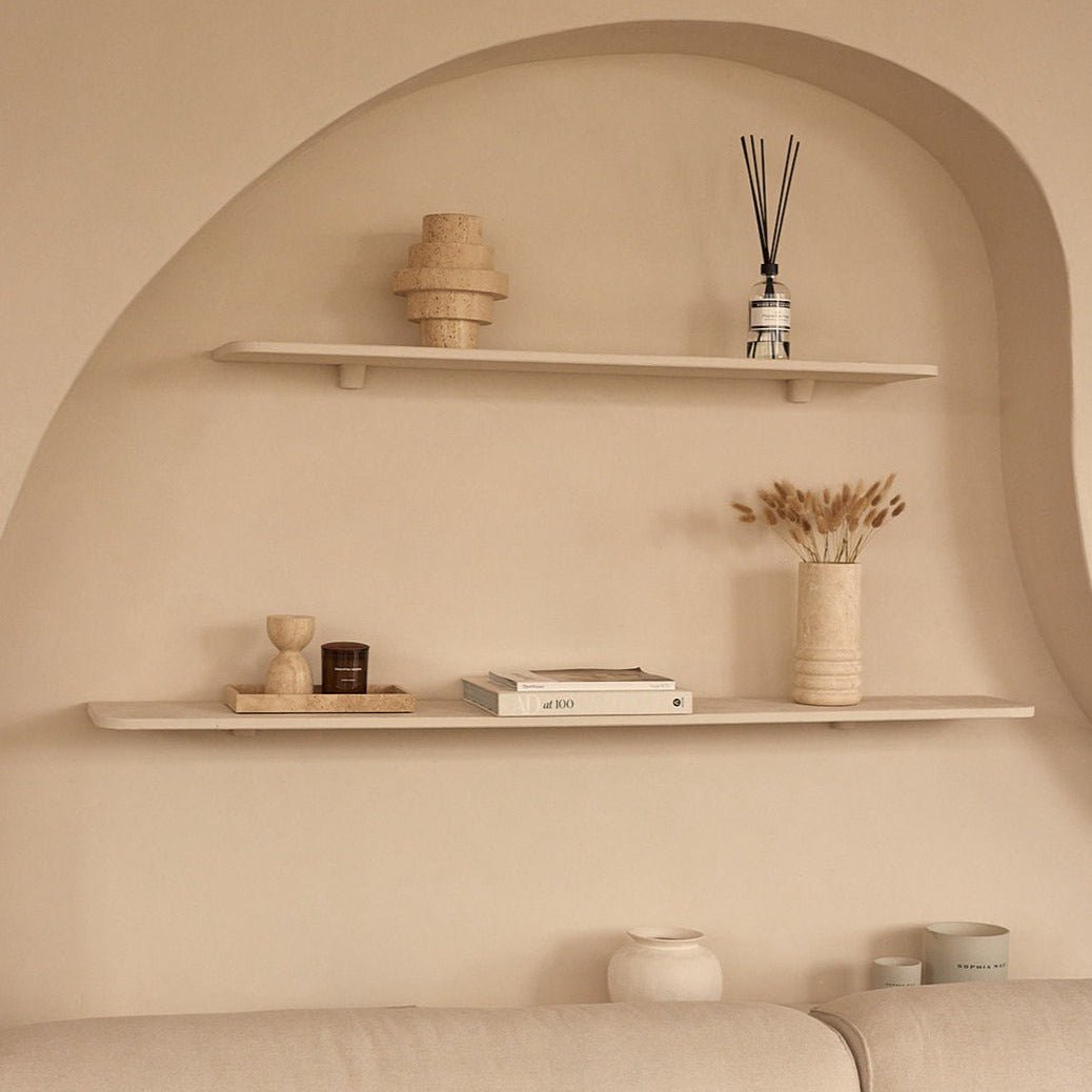 Travertine Agano Vase M