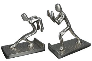 Aluminium boekensteun "Hold" VE 2 so