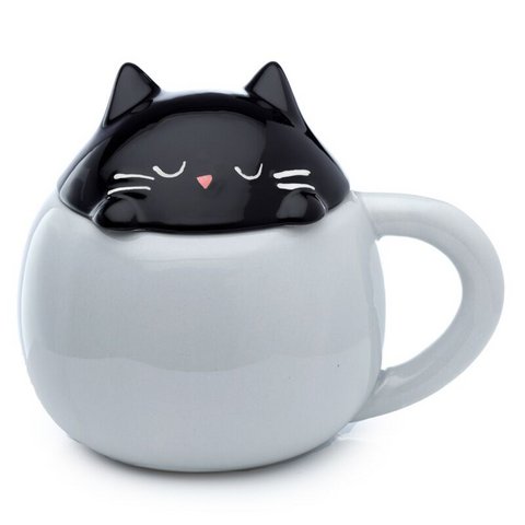 Feline cat mug