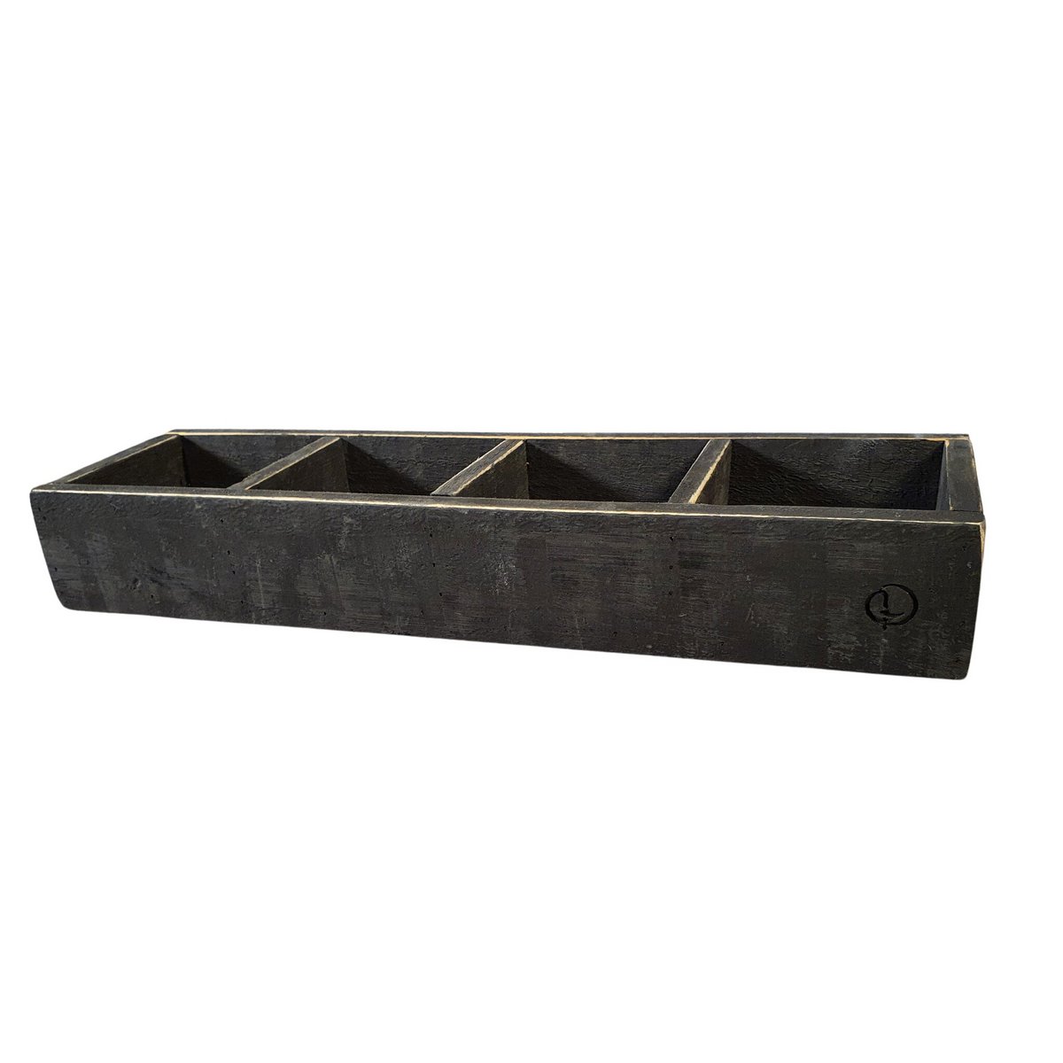 candle hold black berlin plain half high 4