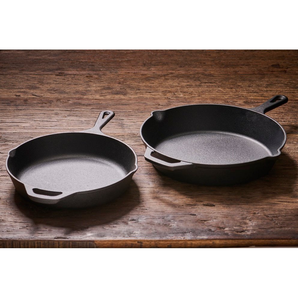 Skillet cast iron skillets 30 & 25 cm - 2 pcs