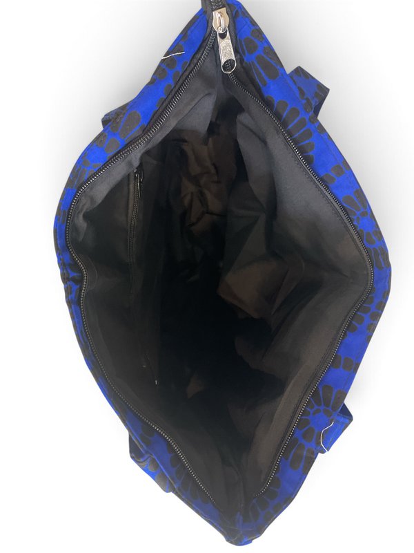 Kitenge - Tote Tas - Blues 
