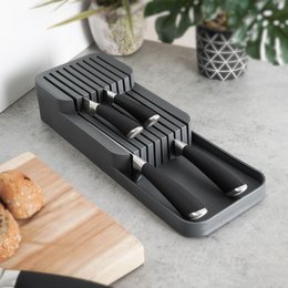 Knife organizer plastic 39x14.5x7.5cm