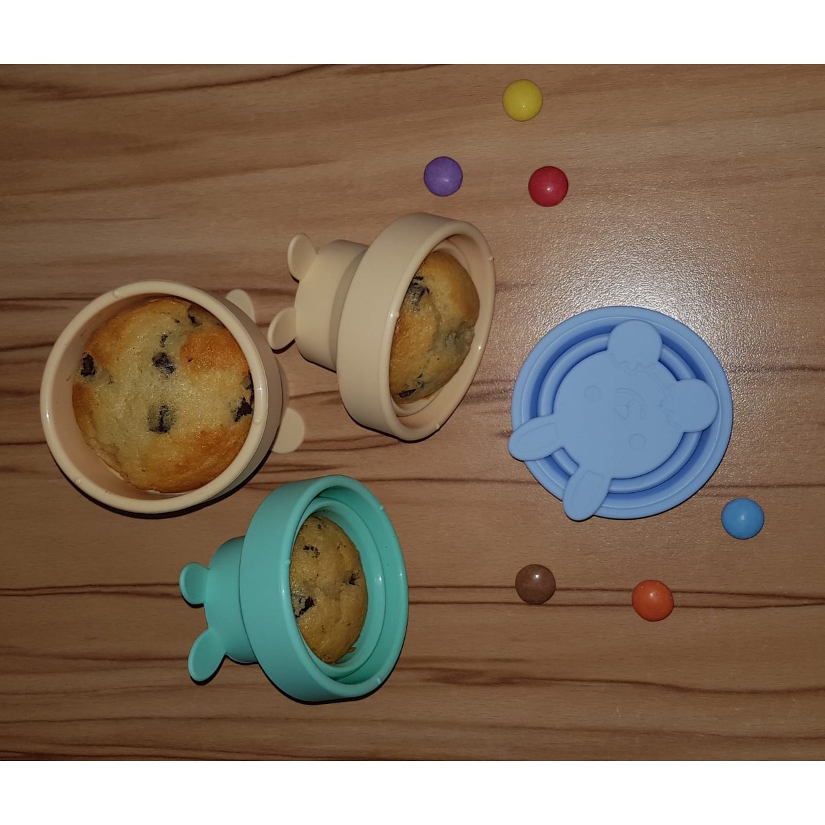 Kid Cups Becher Set, faltbar, 180ml, Motiv Osterhase, spülmaschinenfest