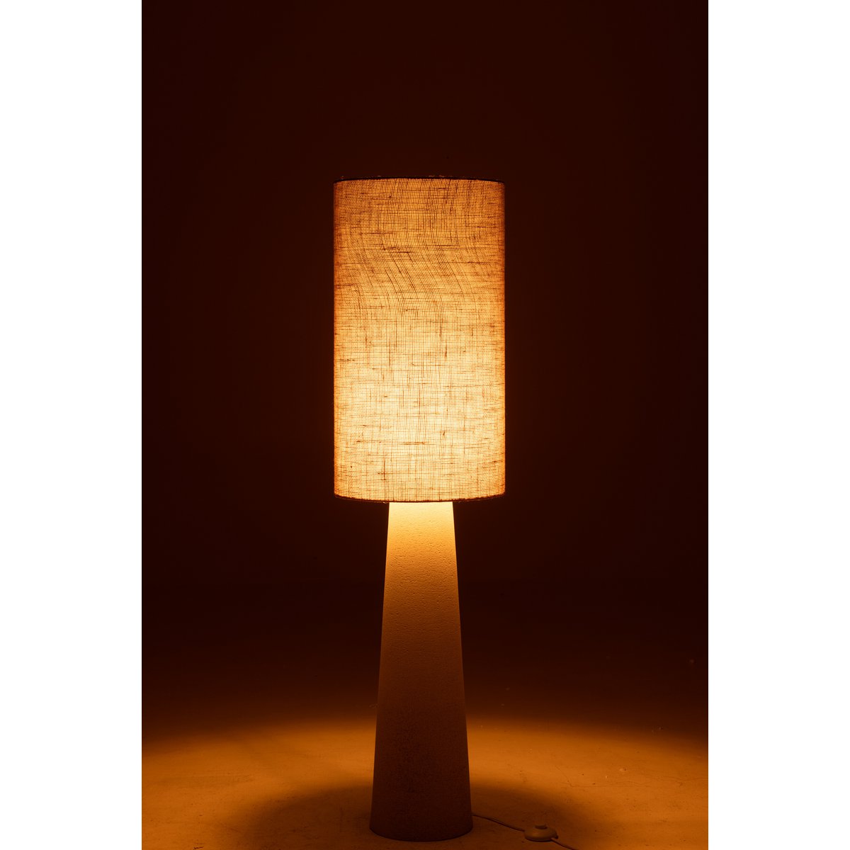 J-line ständerlampe ava faser faser/jute naturel klein