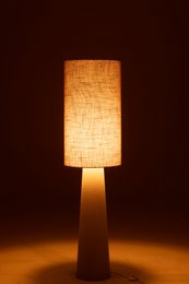 J-line ständerlampe ava faser faser/jute naturel klein