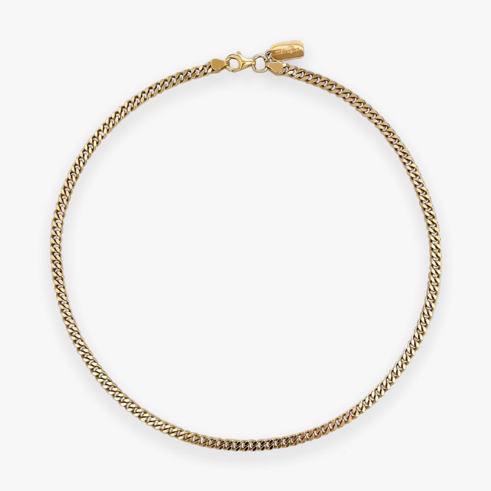 Collar Lou Curb - Oro
