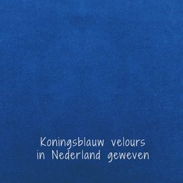 393 Velours bleu roi 5210 45x45