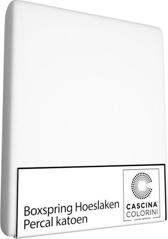Cascina Colorini Tc220 Box Spring Fitted Cover Hvid